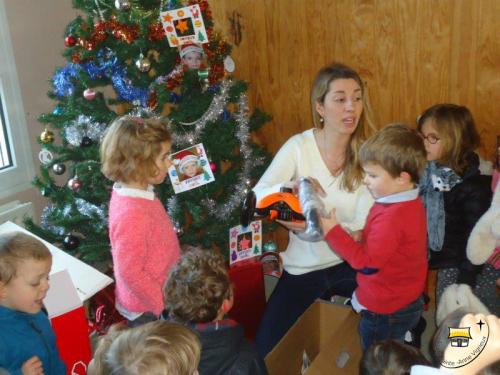Le père Noël est passé à l’école